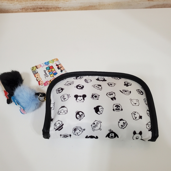 NWT Disney TSUM TSUM Cosmetic Zipper Bag 2 Piece Set - Picture 8 of 9